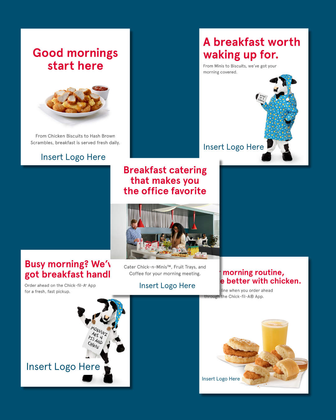 Breakfast Social Media Template Pack