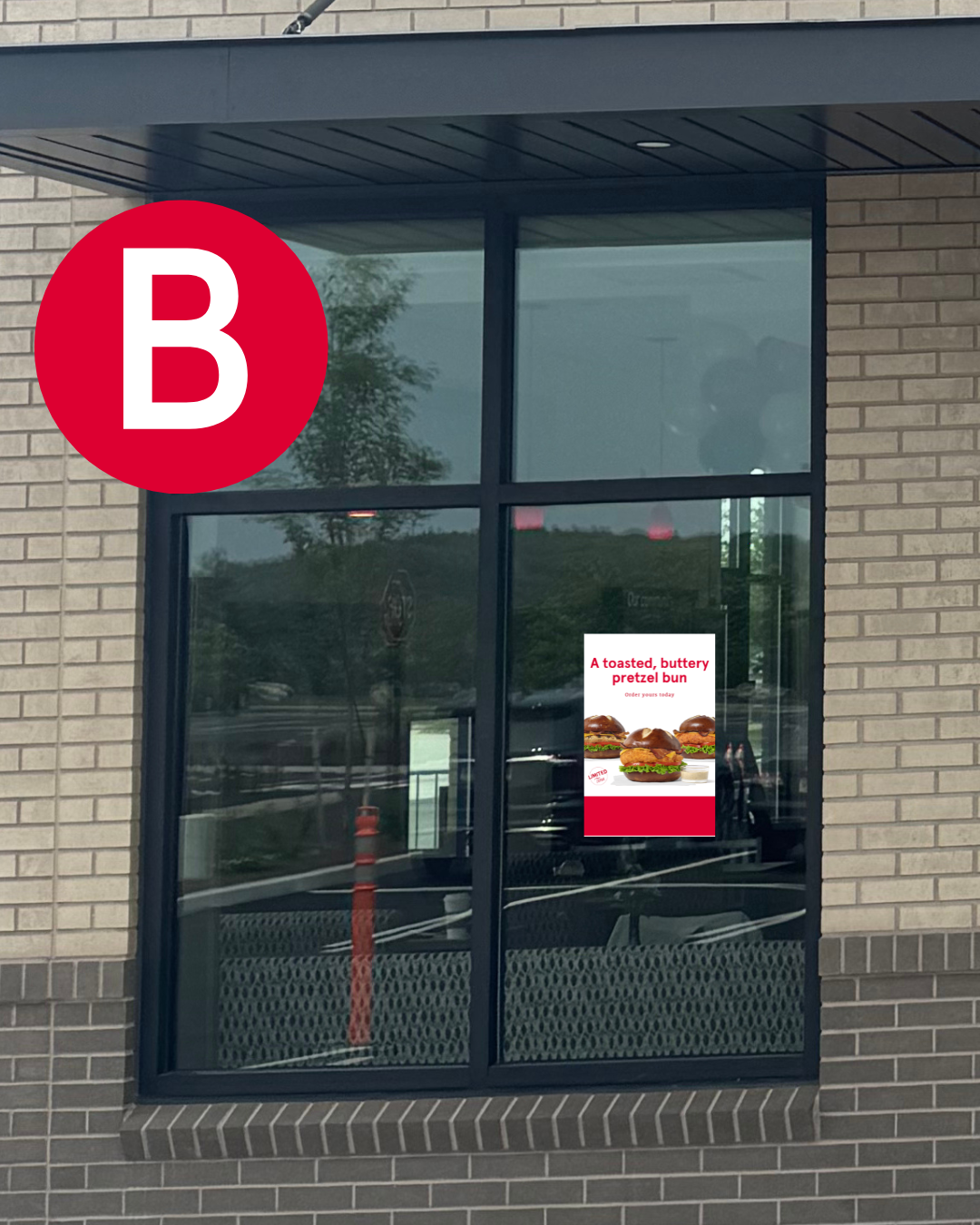 Cherry Berry & Pretzel Bun Window Clings