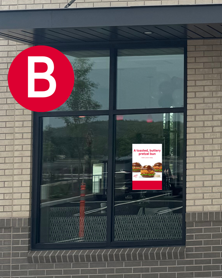 Cherry Berry & Pretzel Bun Window Clings