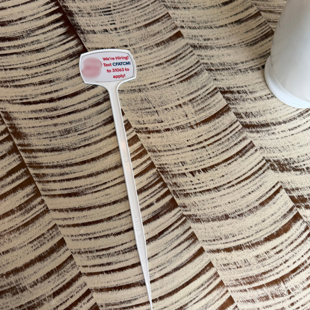 Flower Vase Promo Signs