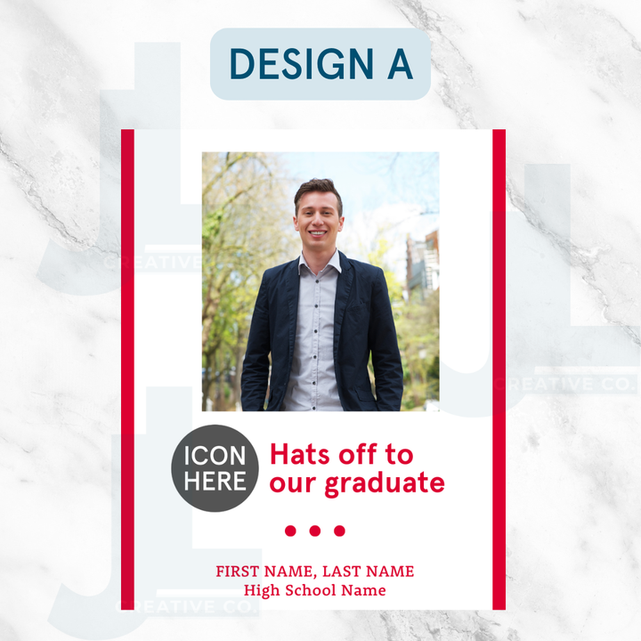 Graduation Window Clings