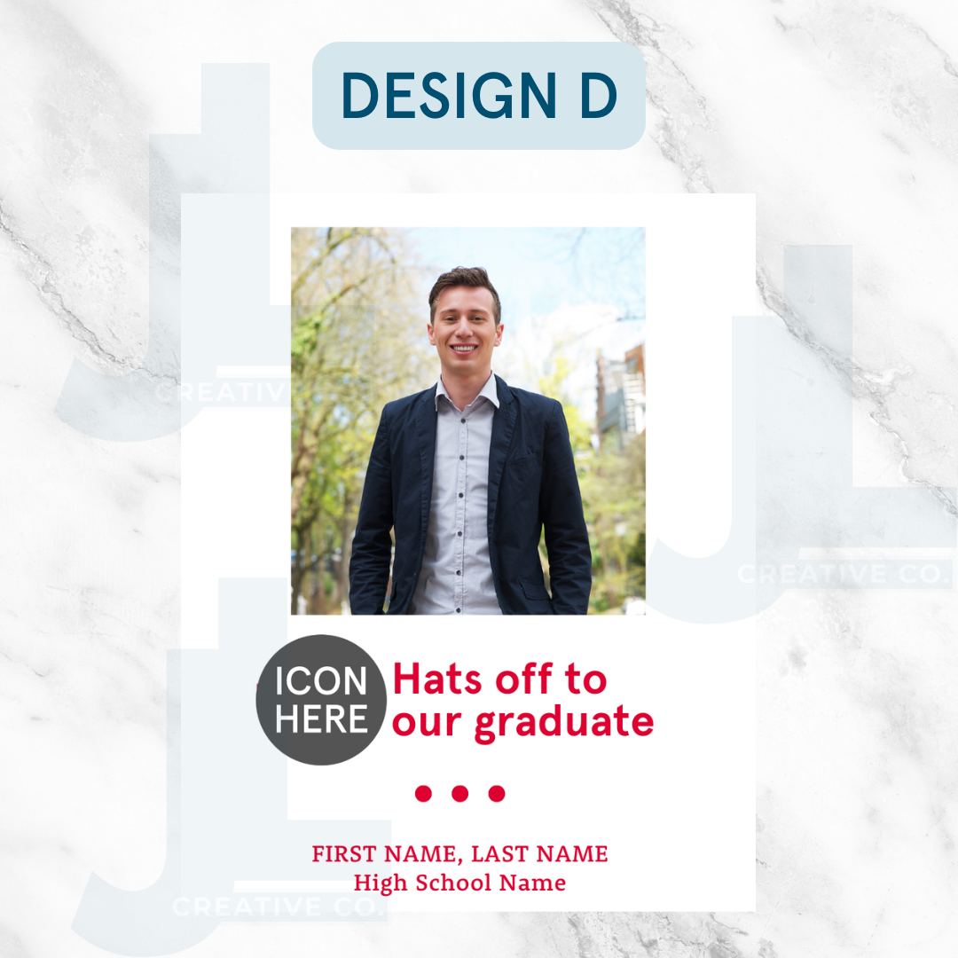 Graduation Window Clings