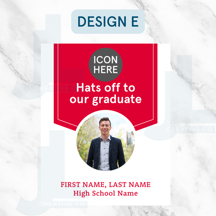 Graduation Window Clings