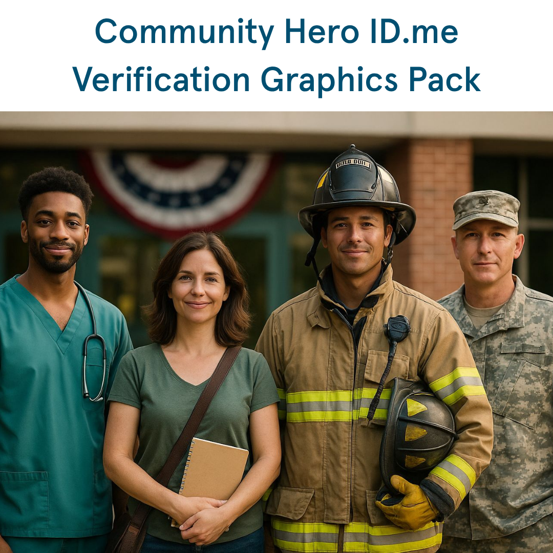 Community Hero Verification Graphics Pack