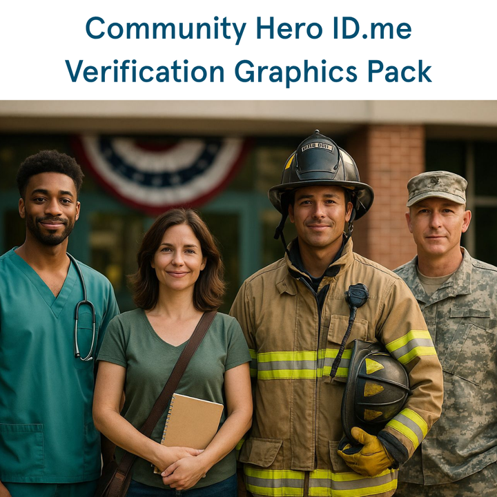 Community Hero Verification Graphics Pack