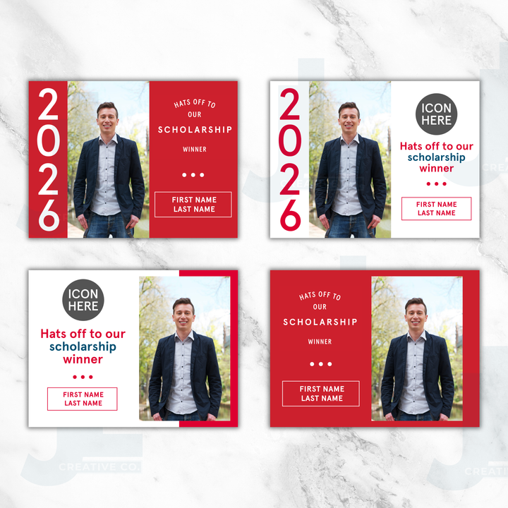 Scholarship Winner Lawn Signs