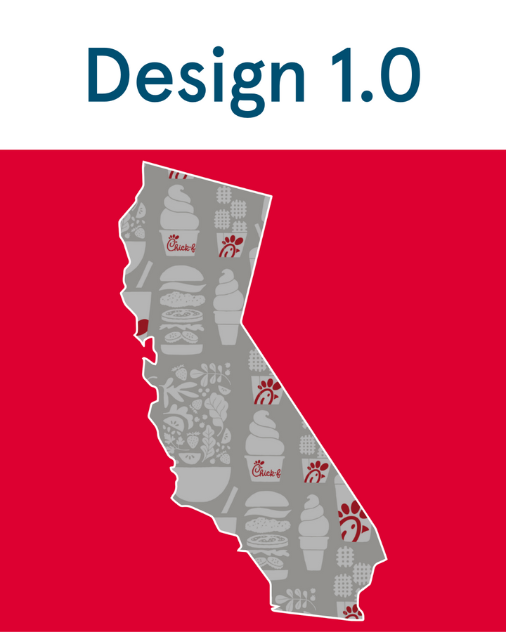 Custom State Stickers