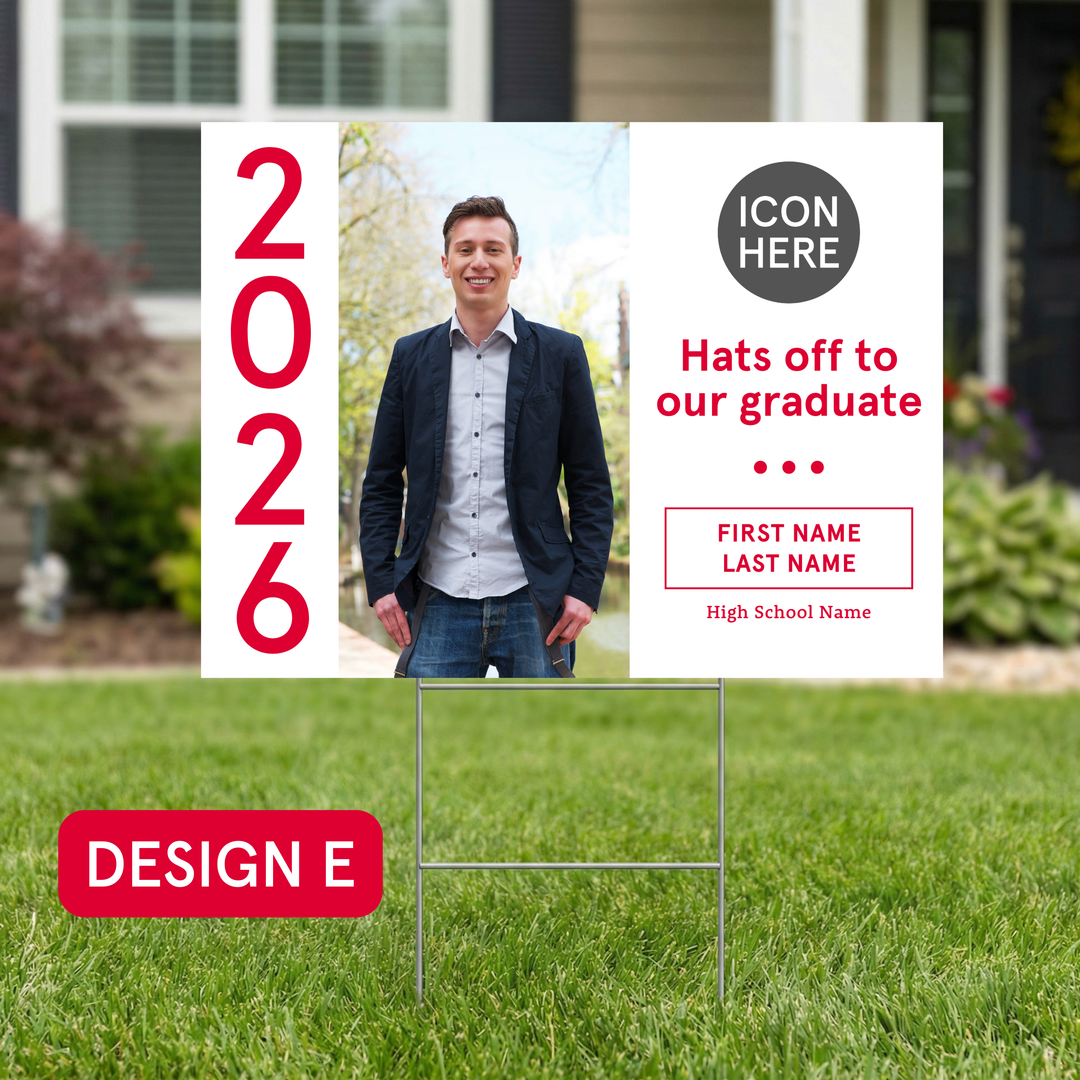 Graduation Lawn Signs