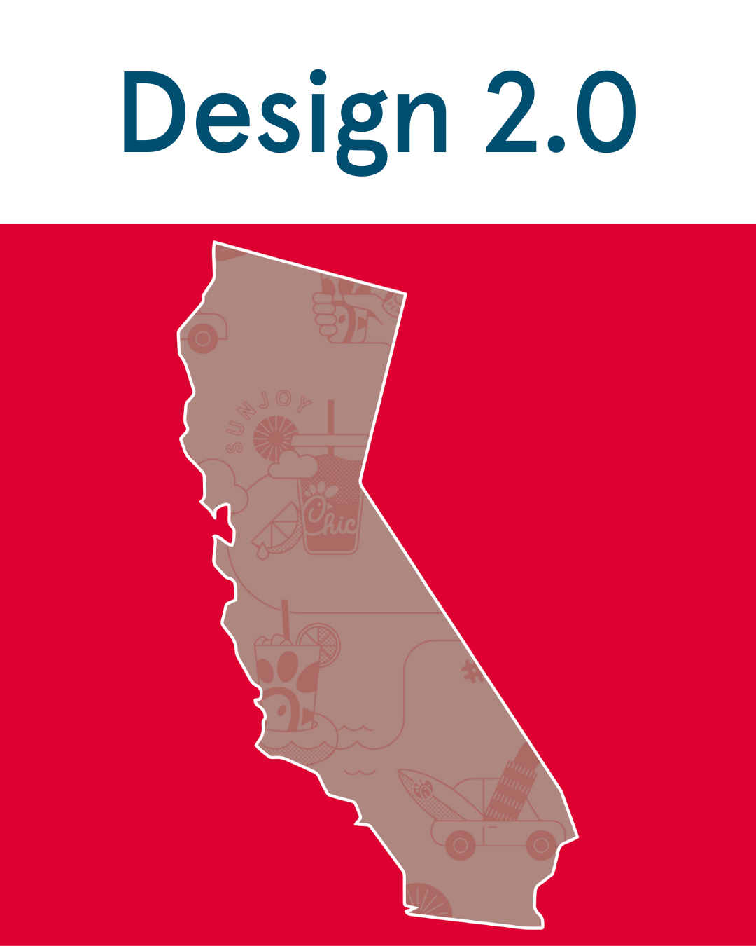 Custom State Stickers