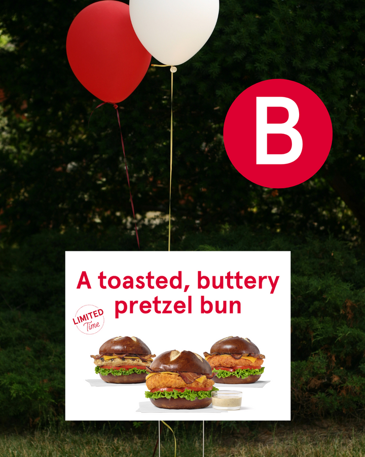 Cherry Berry + Pretzel Bun Lawn Signs