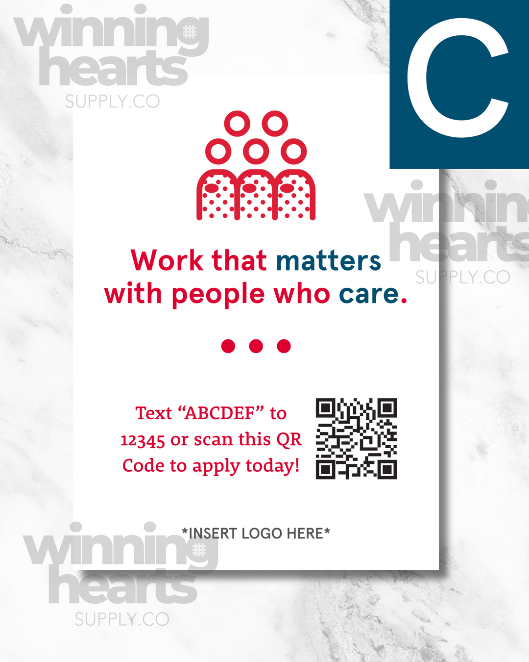 Custom Hiring Window Clings