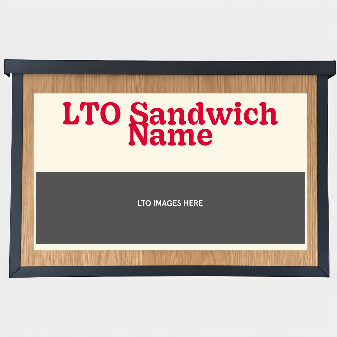 LTO Restaurant Community Board Design
