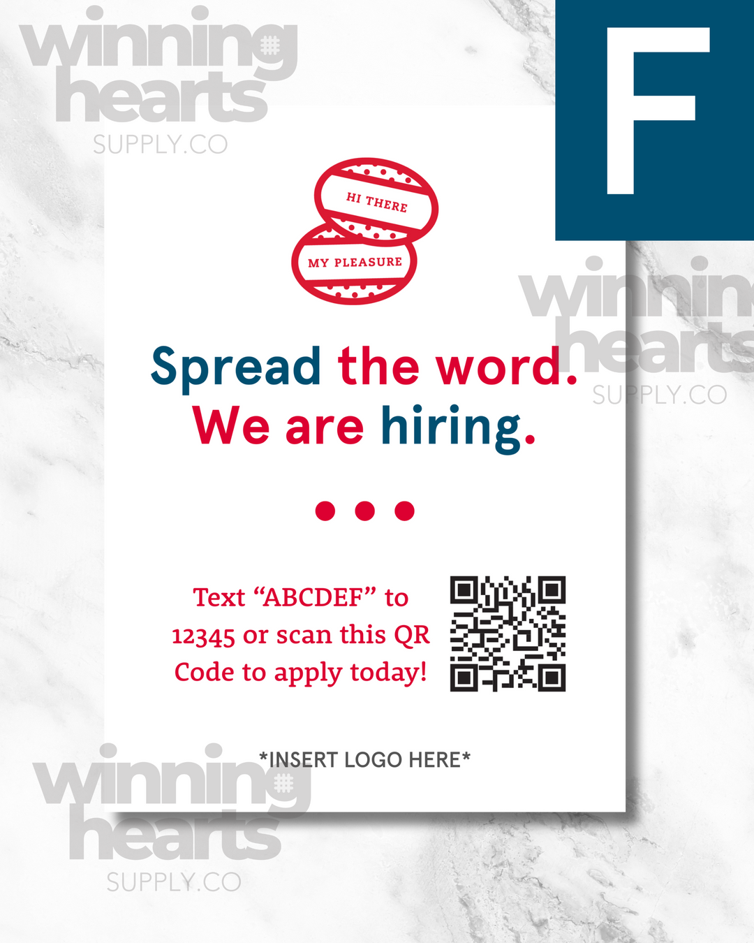 Custom Hiring Window Clings
