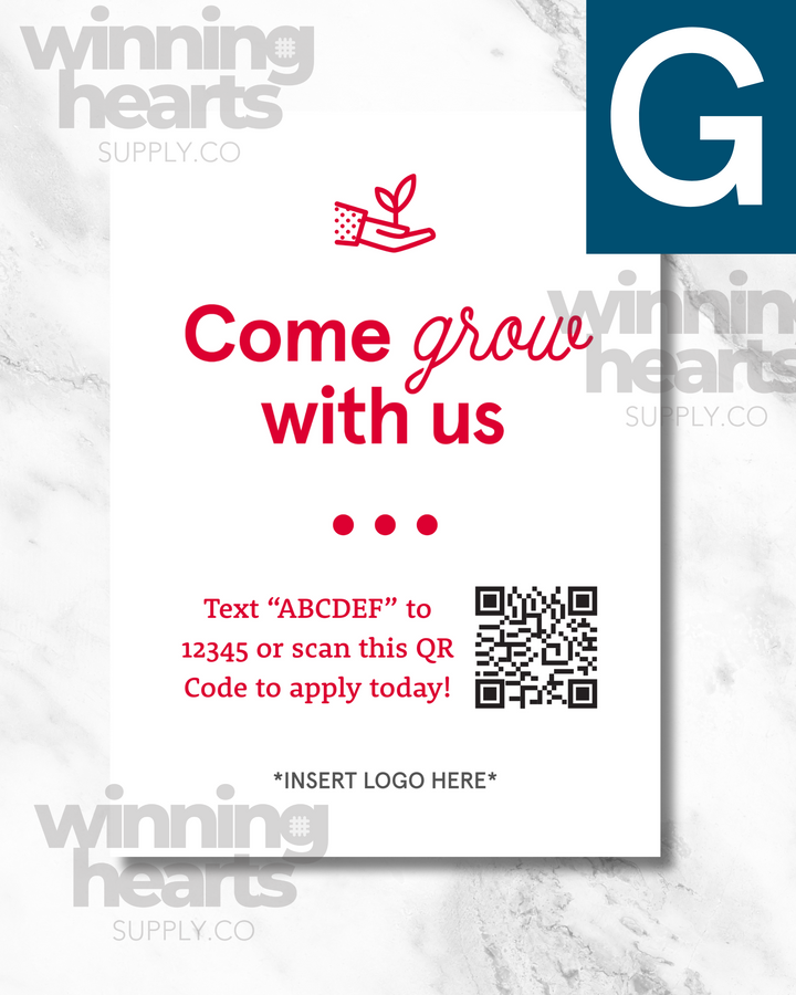 Custom Hiring Window Clings