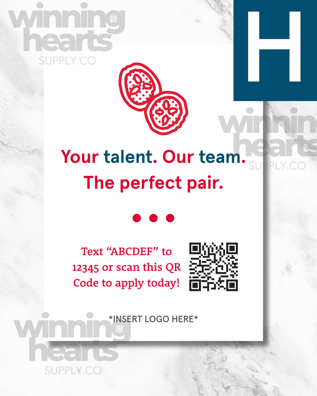 Custom Hiring Window Clings