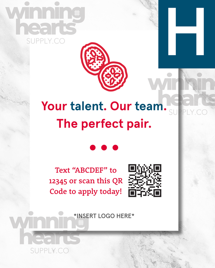 Custom Hiring Window Clings