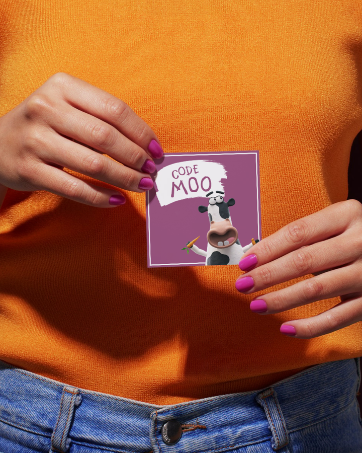 The Collectible Cows – Sticker Set (4-Pack)
