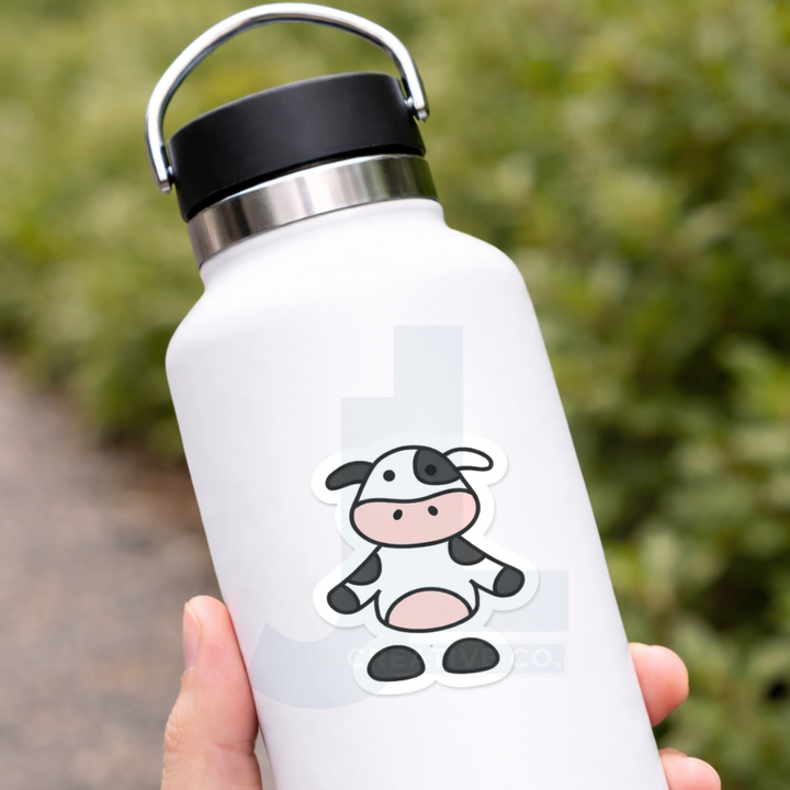 Dancing Cow Stickers