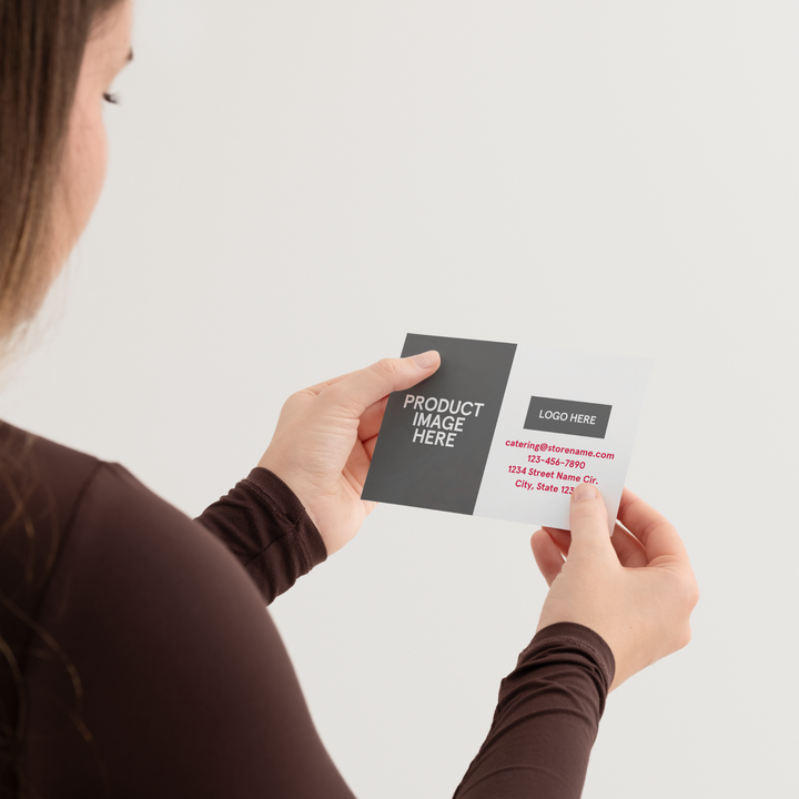Catering BOG Backer Cards
