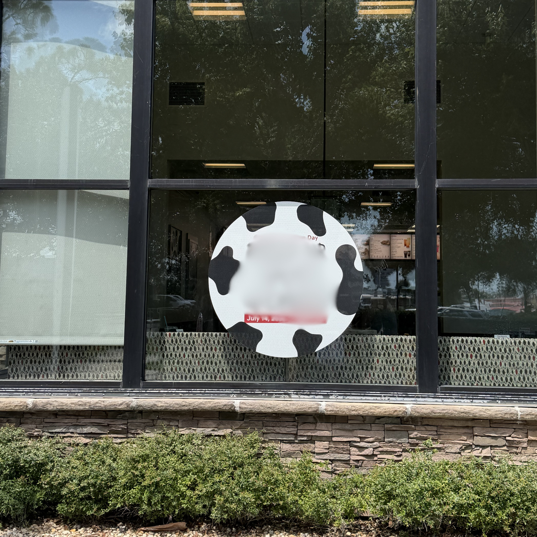 Perforated Window Clings