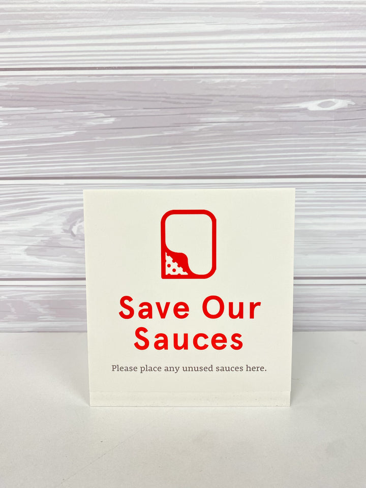 Save Our Sauces Bin