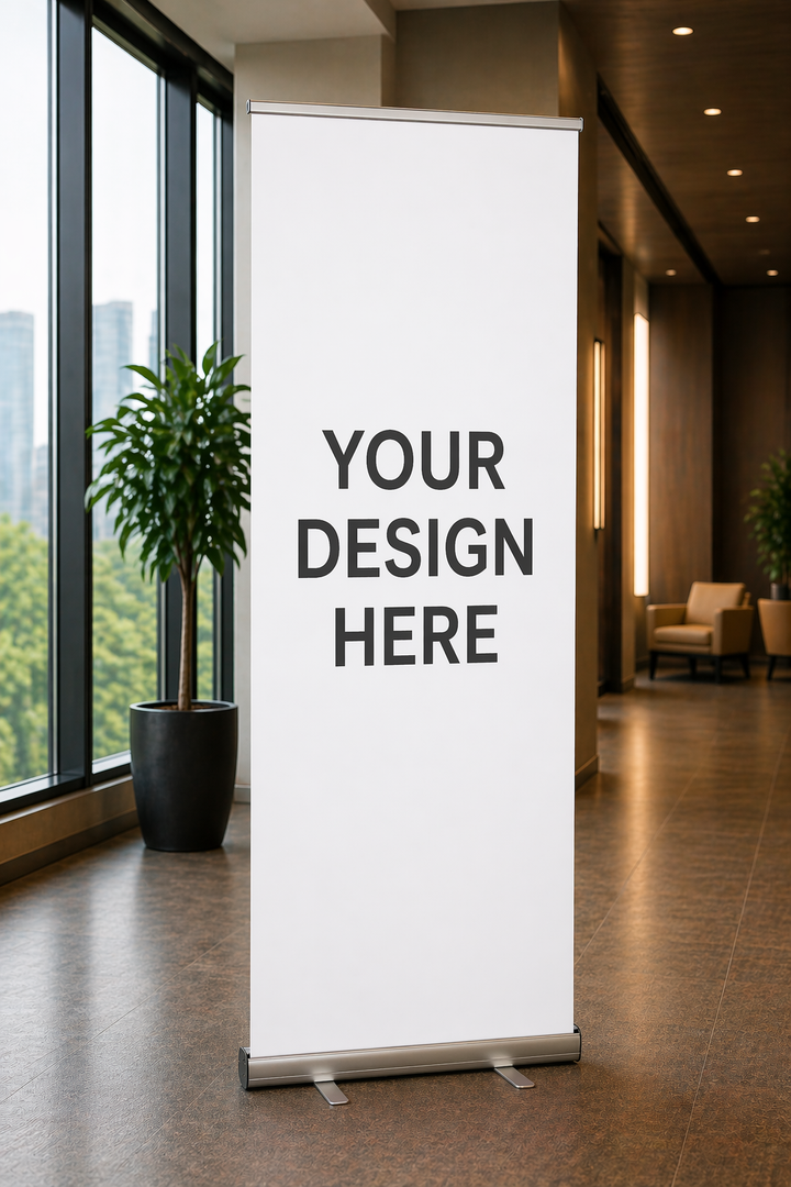 Retractable Pull Up Banner (7 Day Turnaround)