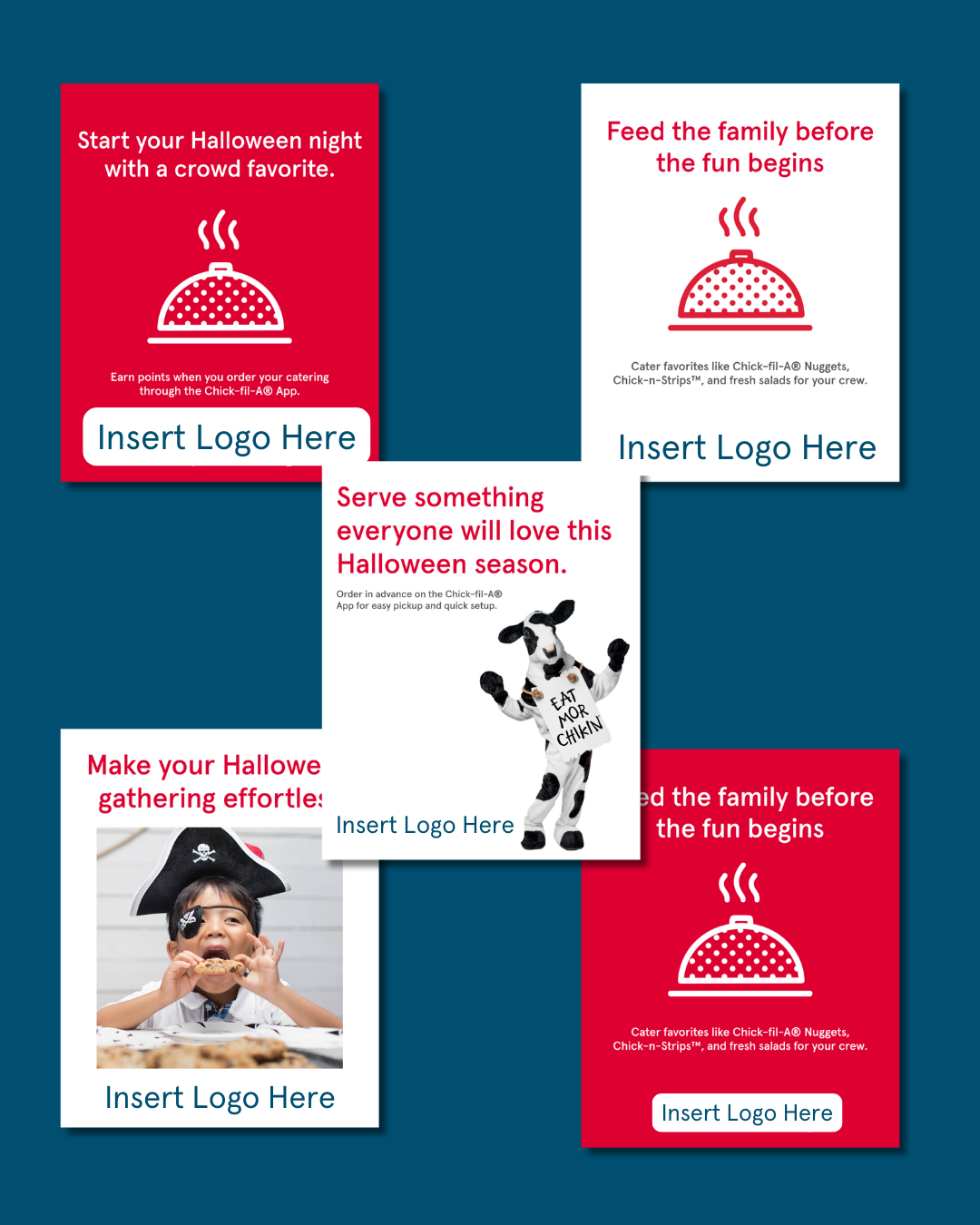 Halloween Catering Template Pack