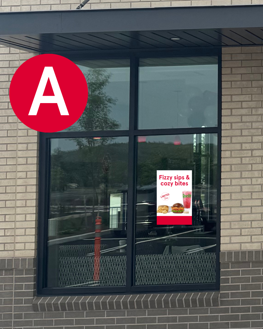 Cherry Berry & Pretzel Bun Window Clings