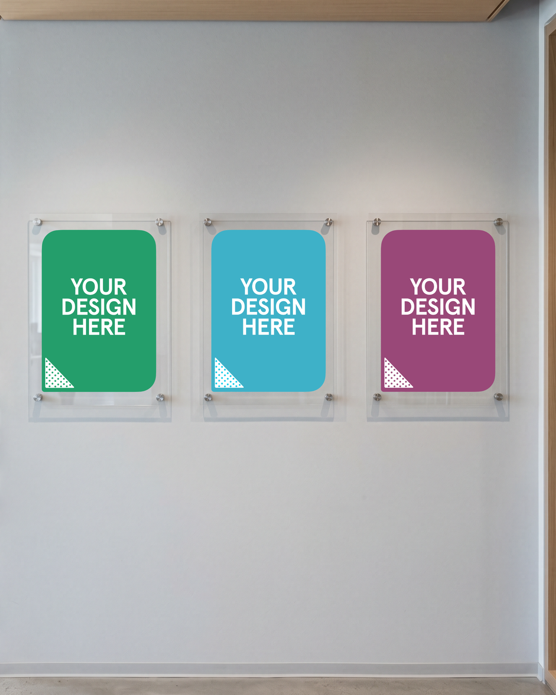 Acrylic Standoff Custom Signs