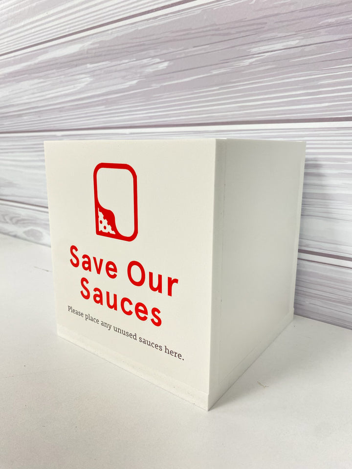 Save Our Sauces Bin