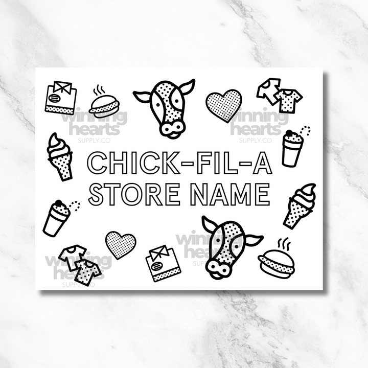 Custom Coloring Sheet