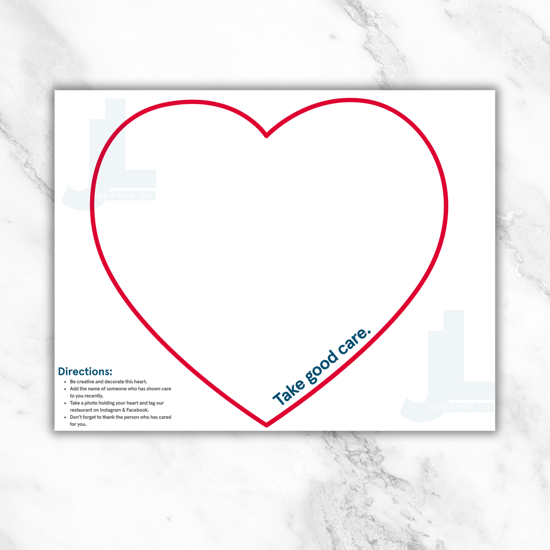 Heart Coloring Sheet