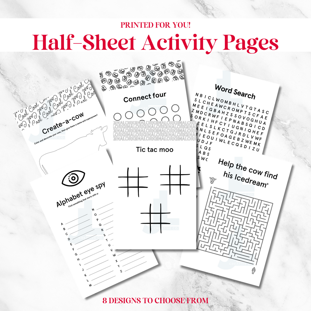 Word Search – Half Sheet Activity