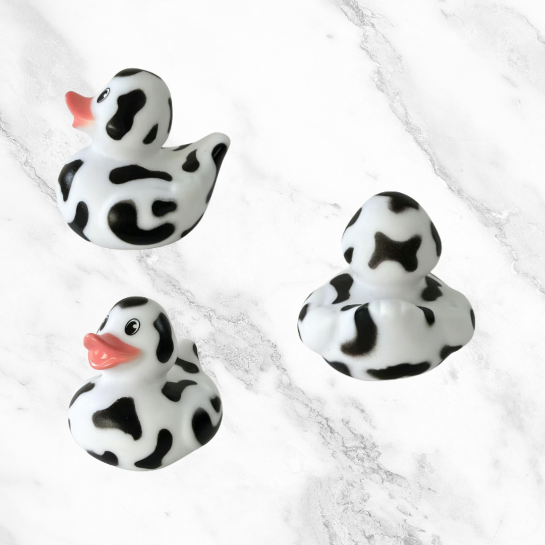 Cow Spotted Rubber Ducks