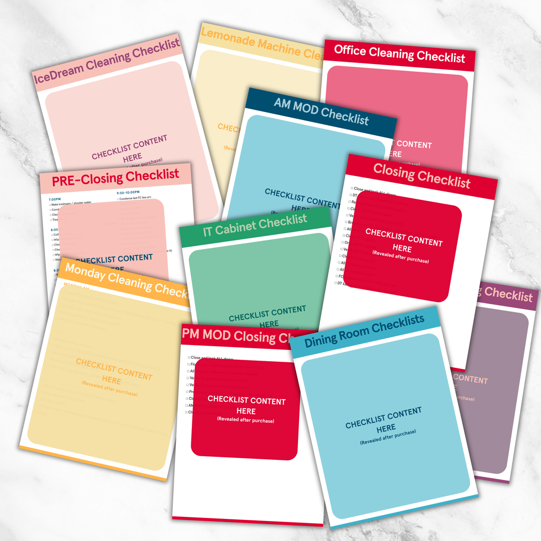 Operational Checklists