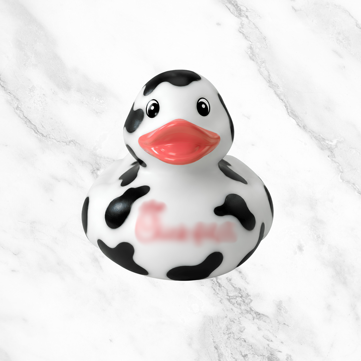 Cow Spotted Rubber Ducks