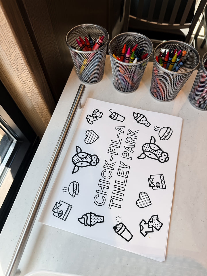 Custom Coloring Sheet