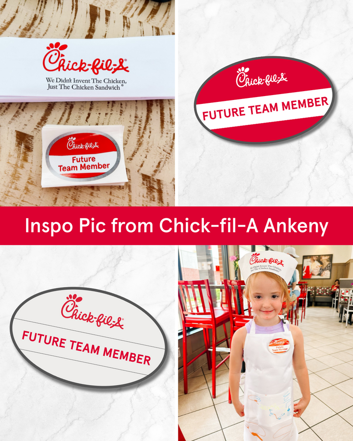 Future Team Member Nametag Stickers
