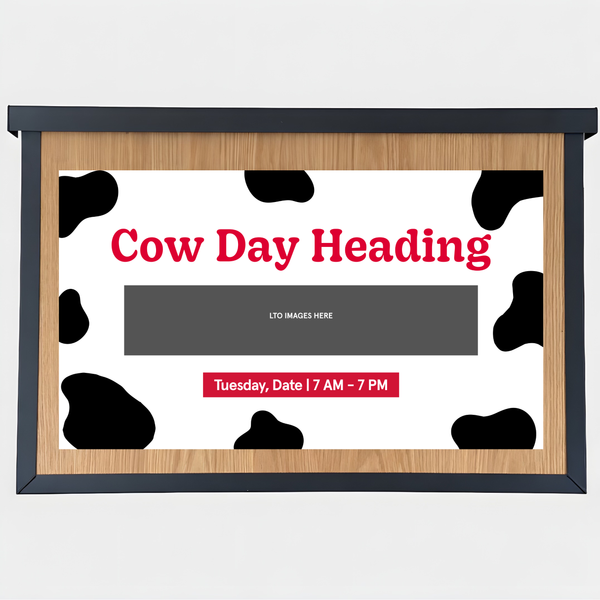 Cow Day Community Board Design