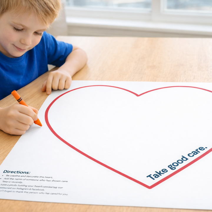 Heart Coloring Sheet