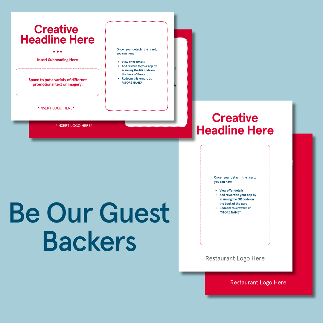 "Be Our Guest" Backers