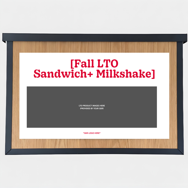 LTO Restaurant Community Board Design