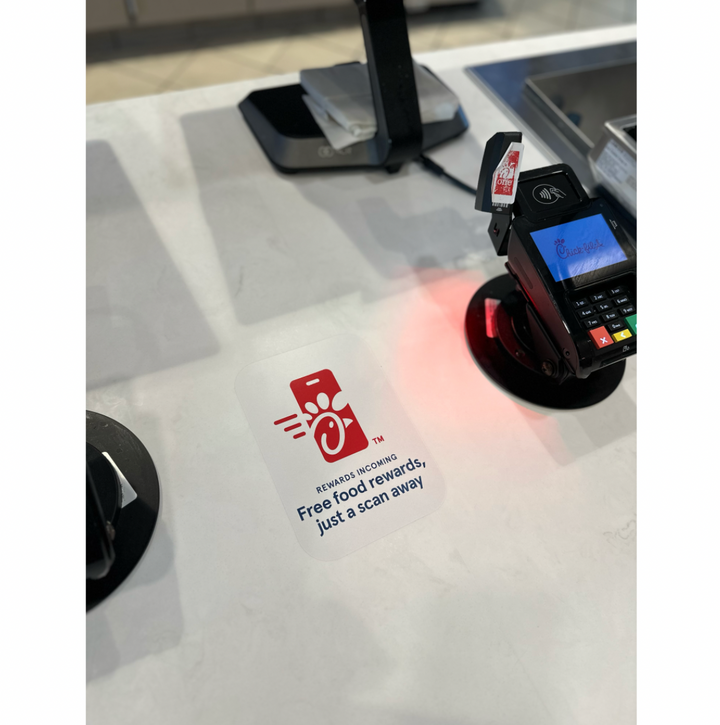 App Scans Counter Decal