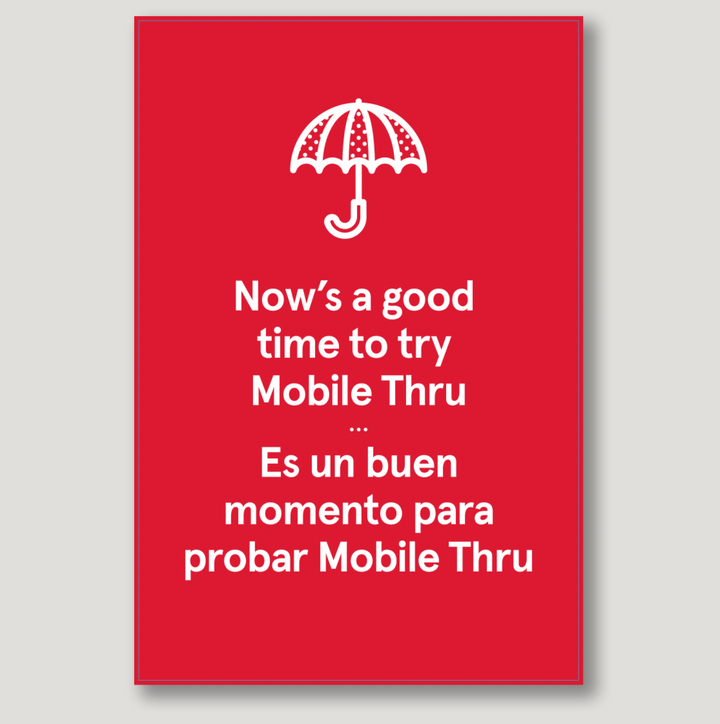 Weather Mobile Ordering A-Frame