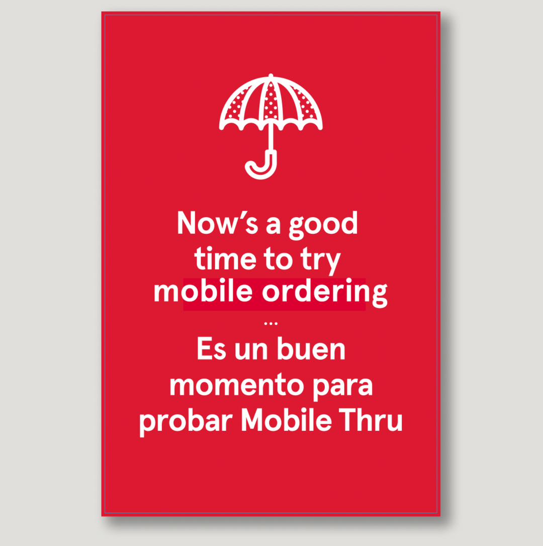 Weather Mobile Ordering A-Frame