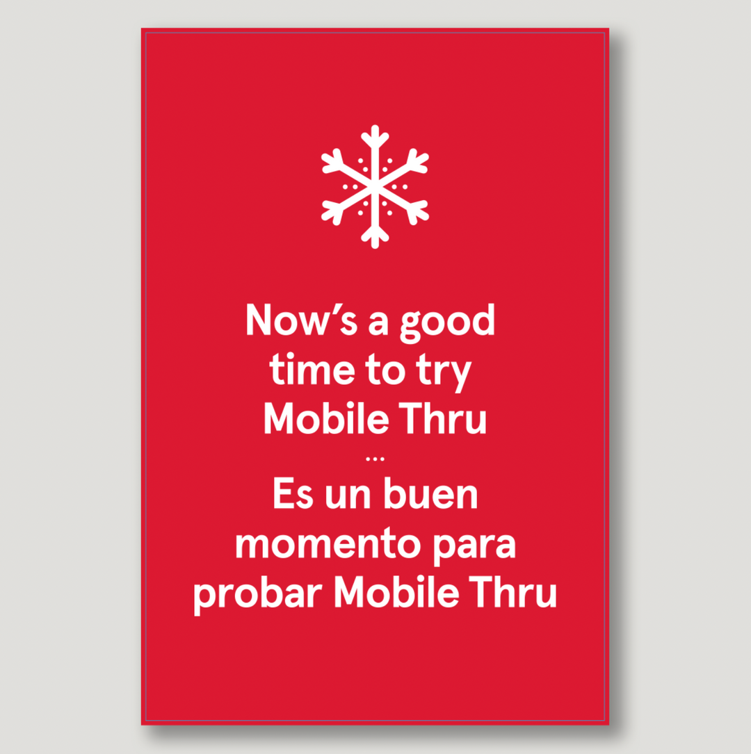 Weather Mobile Ordering A-Frame