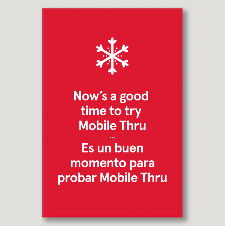 Weather Mobile Ordering A-Frame