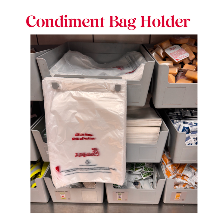 Condiment Bag Holder