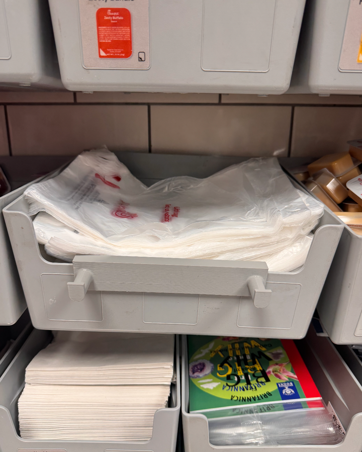 Condiment Bag Holder