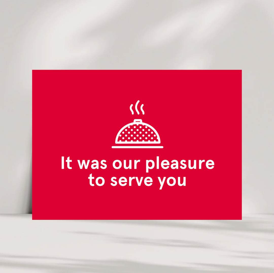 Catering Cards